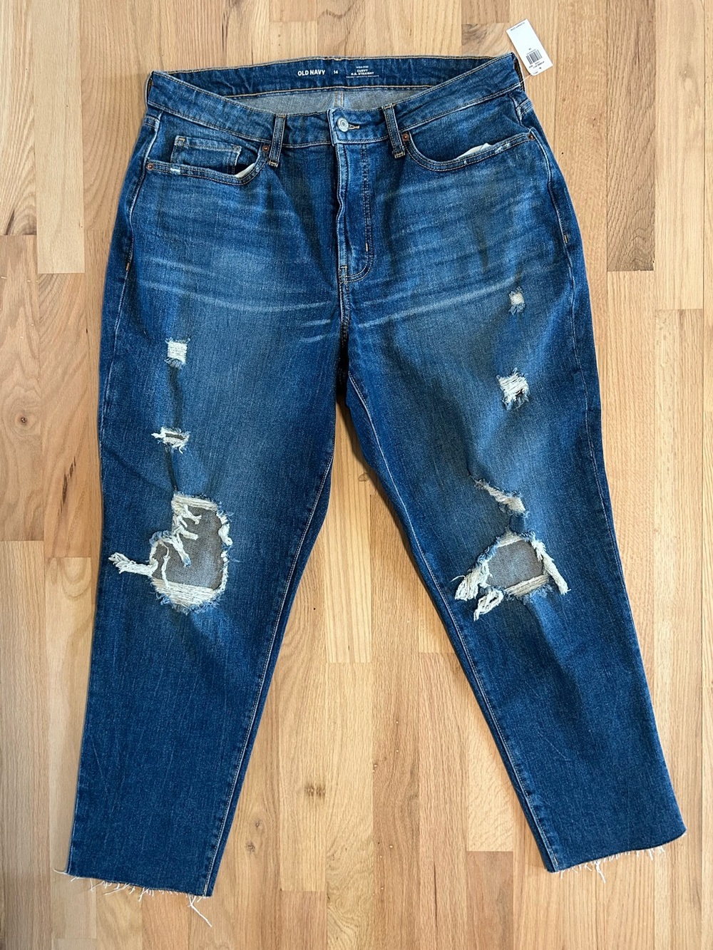 NWT curvy high rise OG straight